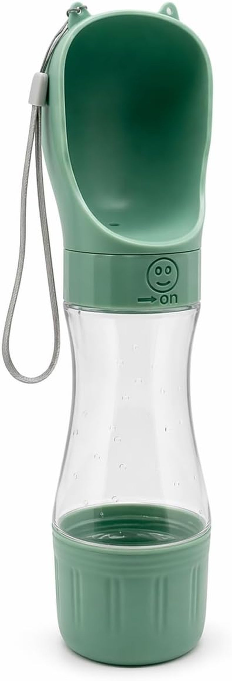Portable Dog Water Bottle, Leak Proof Pet Water Dispenser for Walking, Travel, Hiking and Outdoor Use. Twist to Dispense Water. Twist Back to Lock in Spill Proff.