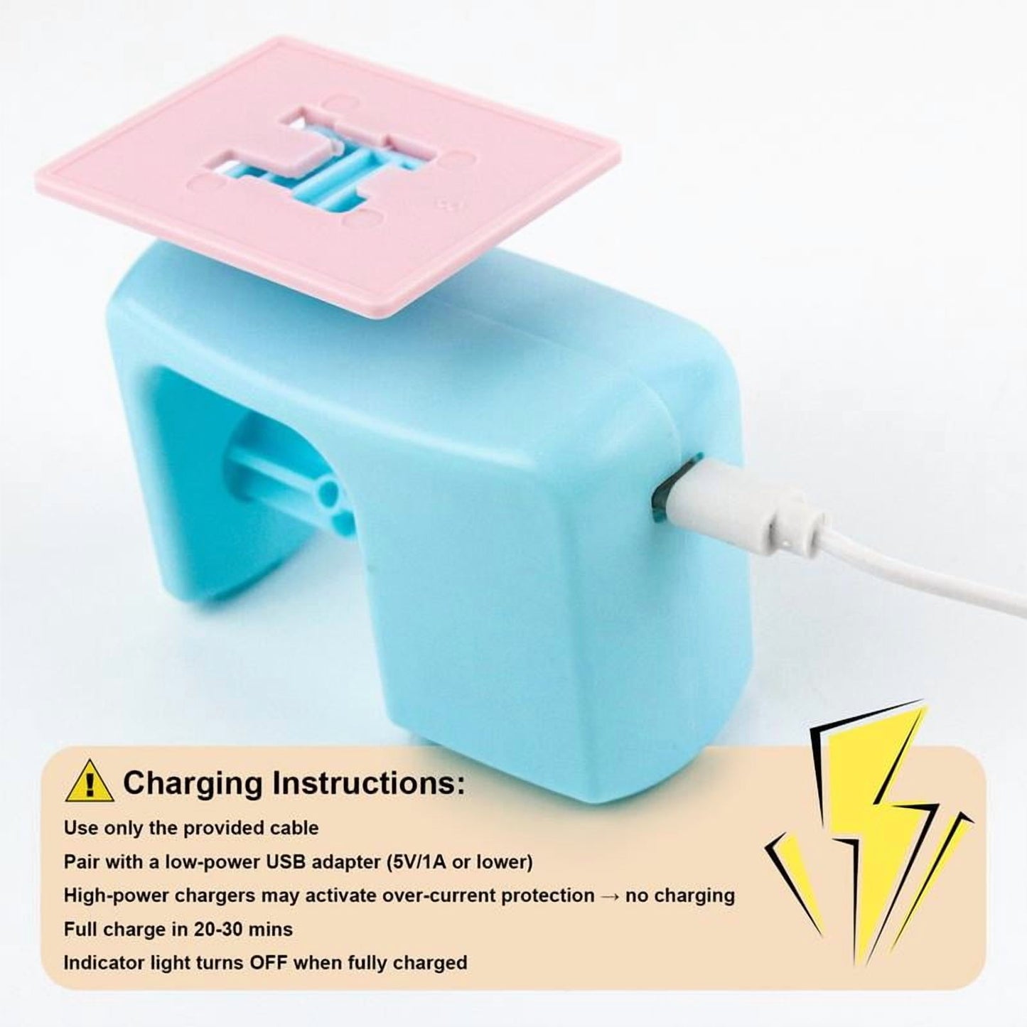 Interactive Hanging Door Cat Toy, USB Rechargeable Electric Bird Teaser for Indoor Cats, Self Play Exercise Toy for Boredom Relief, Blue